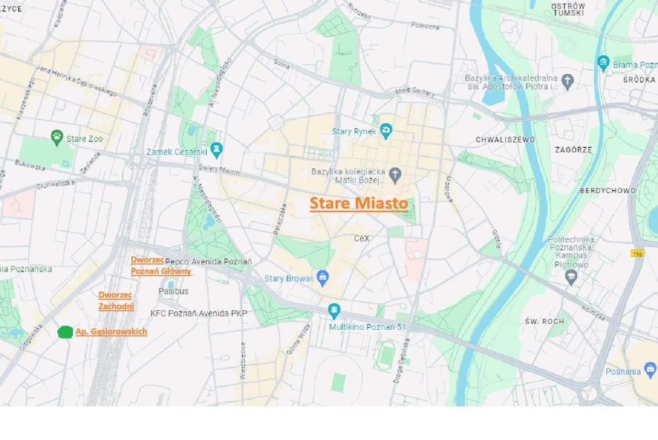 Apartament Fair Targi Dworzec Poznan Gasiorowskich Экстерьер фото